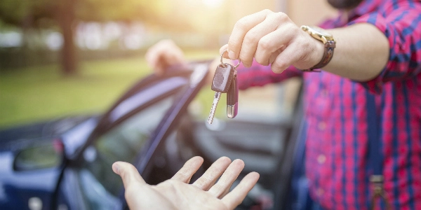 Lending your car to a friend